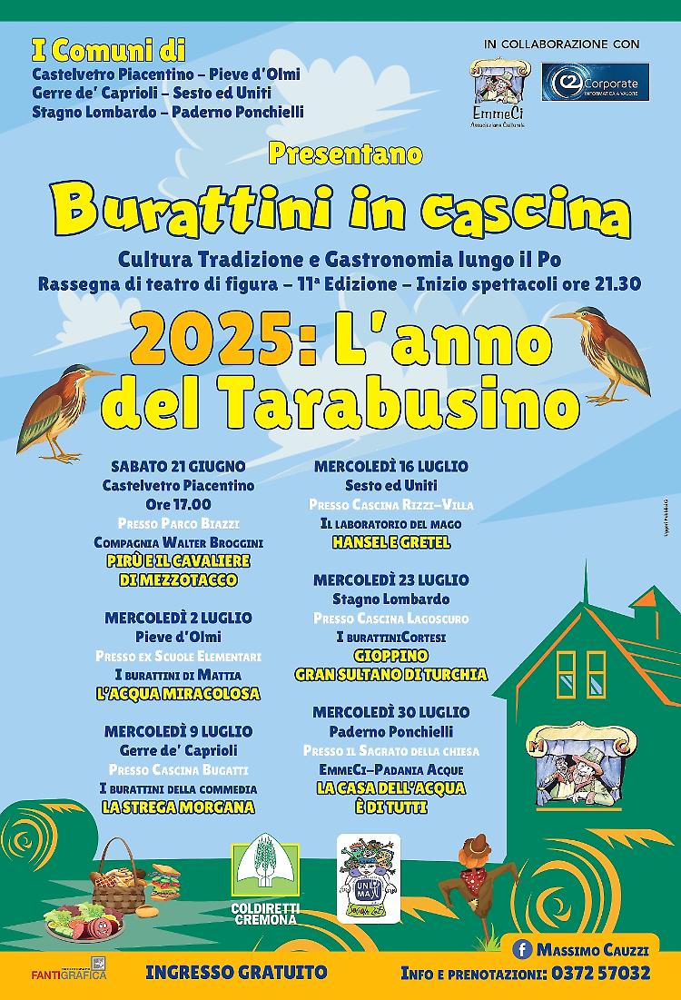 La strega Morgana, spettacolo di burattini
