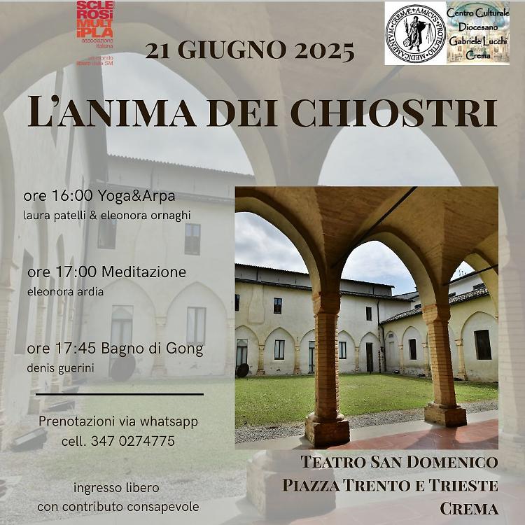 Un pomeriggio di benessere nei Chiostri del San Domenico