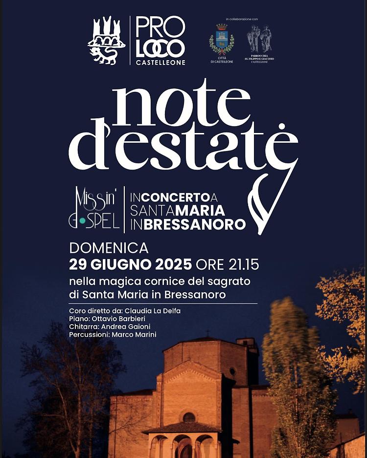 Note d’Estate – Concerto Gospel