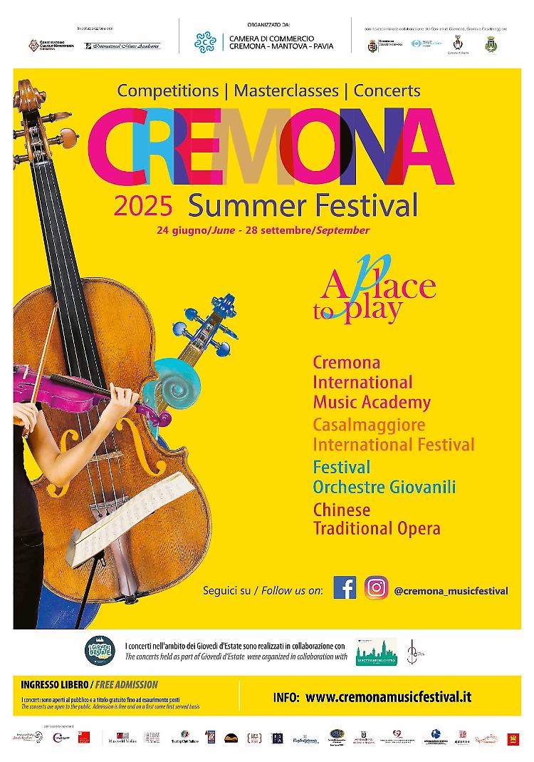 XV edizione del Cremona Summer Festival