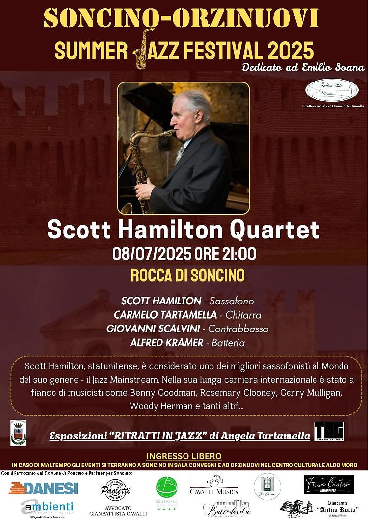 Scott Hamilton 4ET: un grande del Jazz Mainstream mondiale