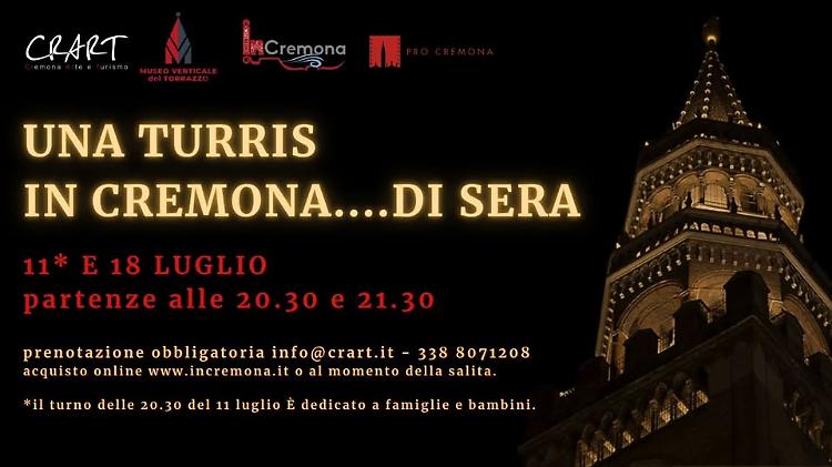 Una turris in Cremona…di sera