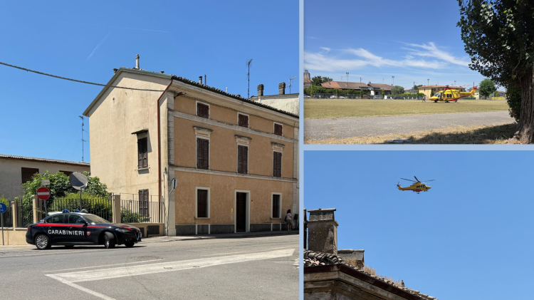 Accoltellamento in pieno giorno, ferito grave elitrasportato agli Spedali Civili