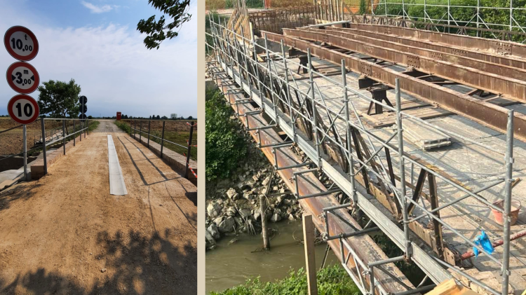  Riaperto il ponte di Sant’Andrea: sollievo per viabilità e agricoltura
