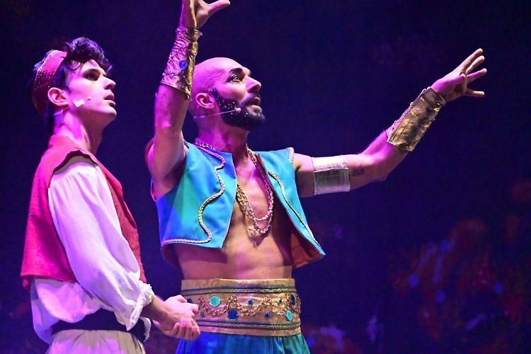 Aladin, commedia musicale con Max Laudadio