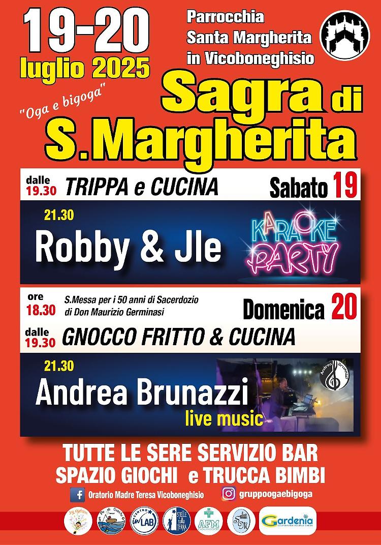 Sagra di Santa Margherita 2025