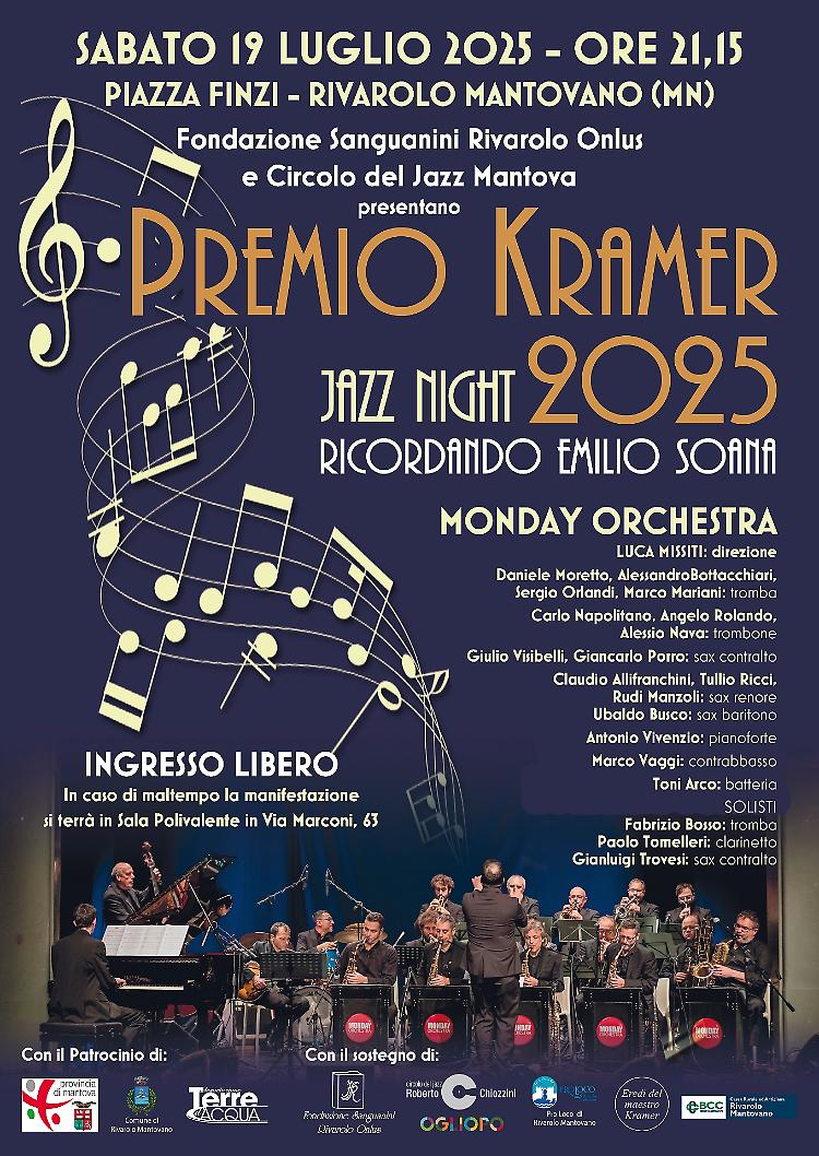 Premio Kramer Jazz Night 2025 – Ricordando Emilio Soana