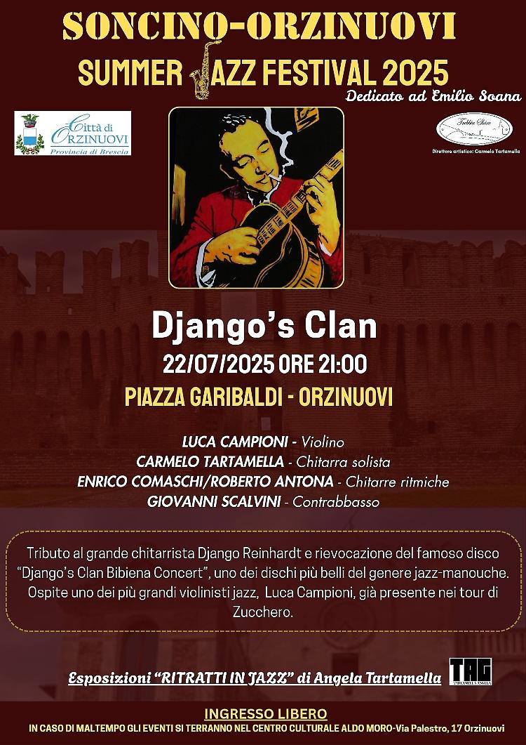 Django's Clan - Tributo al grande chitarrista Django Reinhardt