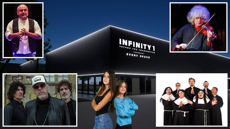 Lo show è Infinity1, un gran teatro pop