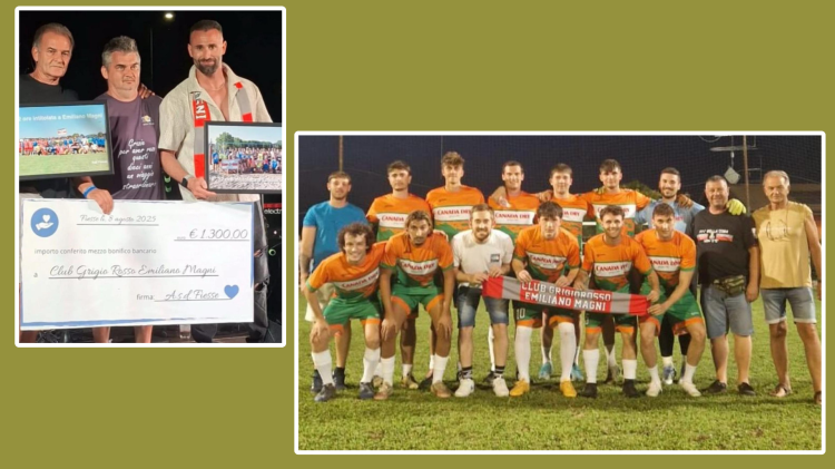 Club grigiorosso un’estate di solidarietà