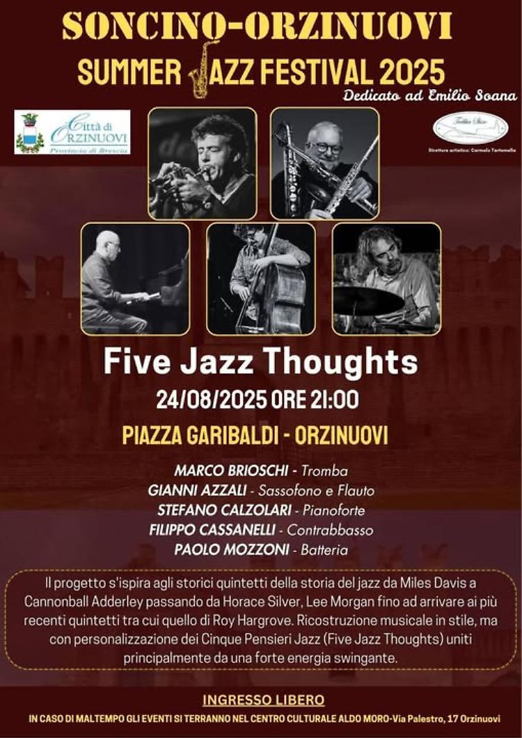 Five Jazz Thoughts, guest Marco Brioschi