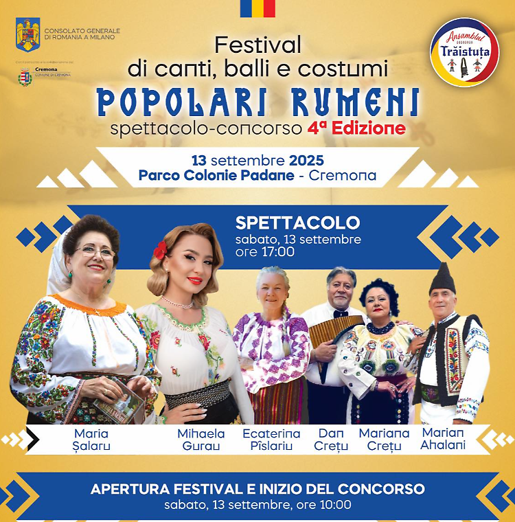Festival Rumeno a Cremona: IV Edizione
