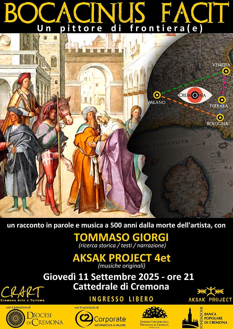 Rinascimento cremonese: musica e racconto su Boccaccio Boccaccino