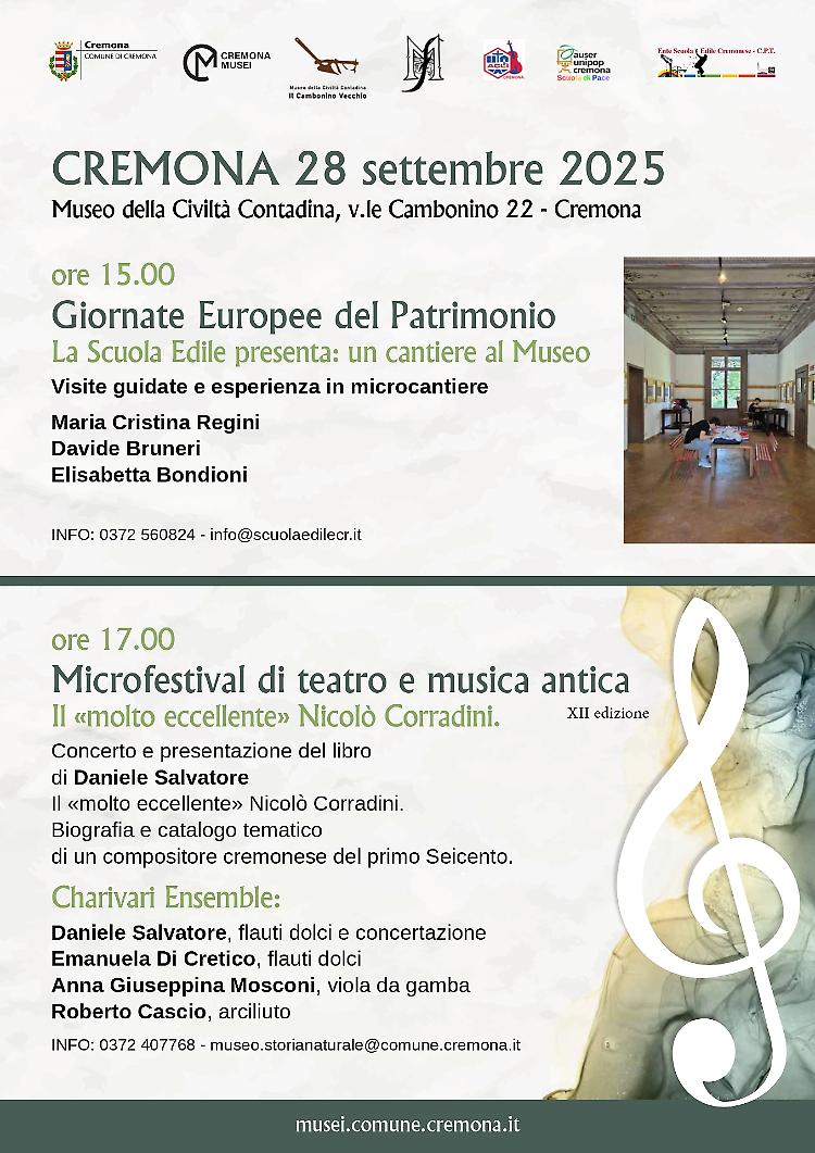 Doppio appuntamento per le Giornate Europee del Patrimonio 