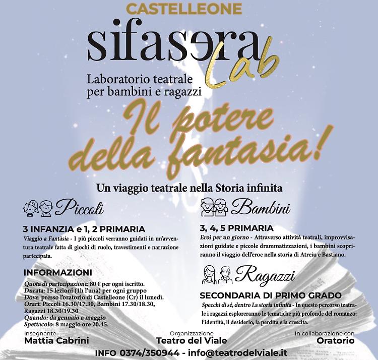Sifaseralab porta in scena la fantasia dei più giovani