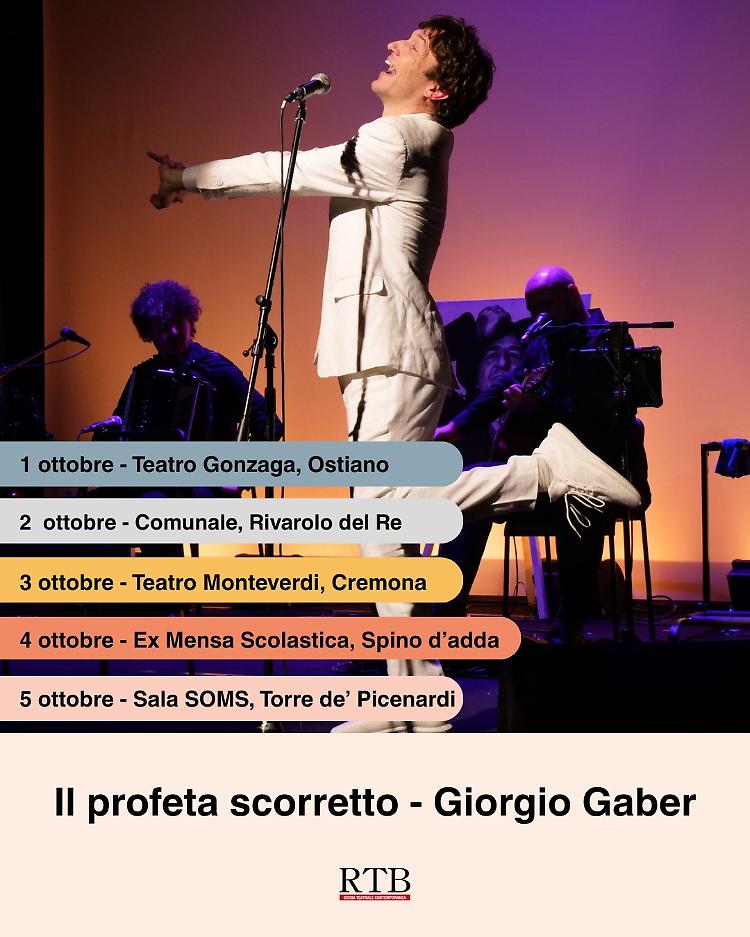 Il profeta scorretto - Giorgio Gaber
