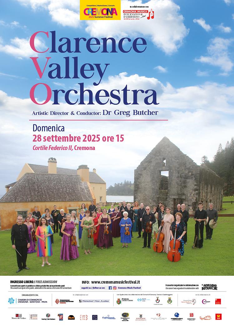 Concerto della Clarence Valley Orchestra dall’Australia