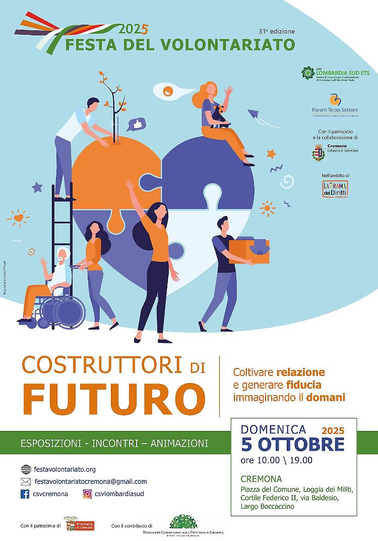 31ª edizione della Festa del Volontariato di Cremona