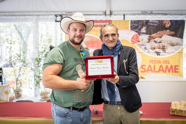 Manuel “Roccia” Battaglia nominato Ambasciatore del Gusto alla Festa del Salame