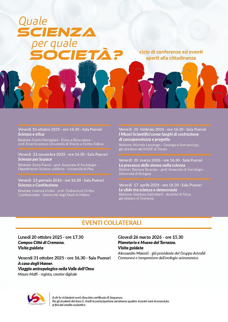 Scienza e etica. Incontro col prof. Fulvio Parmigiani