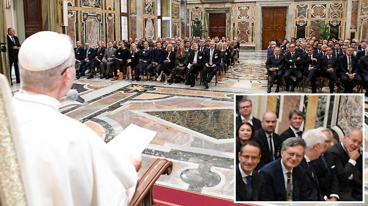 Il Papa ai giornalisti ed editori: «Pilastro della società, argine alla menzogna»