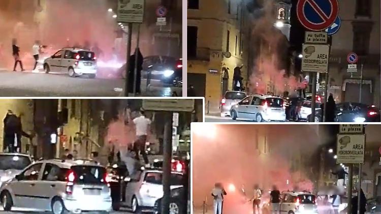 Festeggiamenti fuori controllo paralizzano il centro: pioggia di multe e denunce
