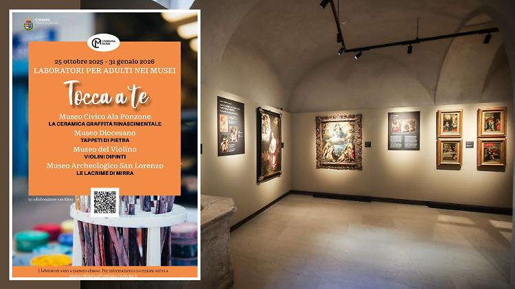 I musei aprono le porte alla creatività degli adulti con “Tocca a te”
