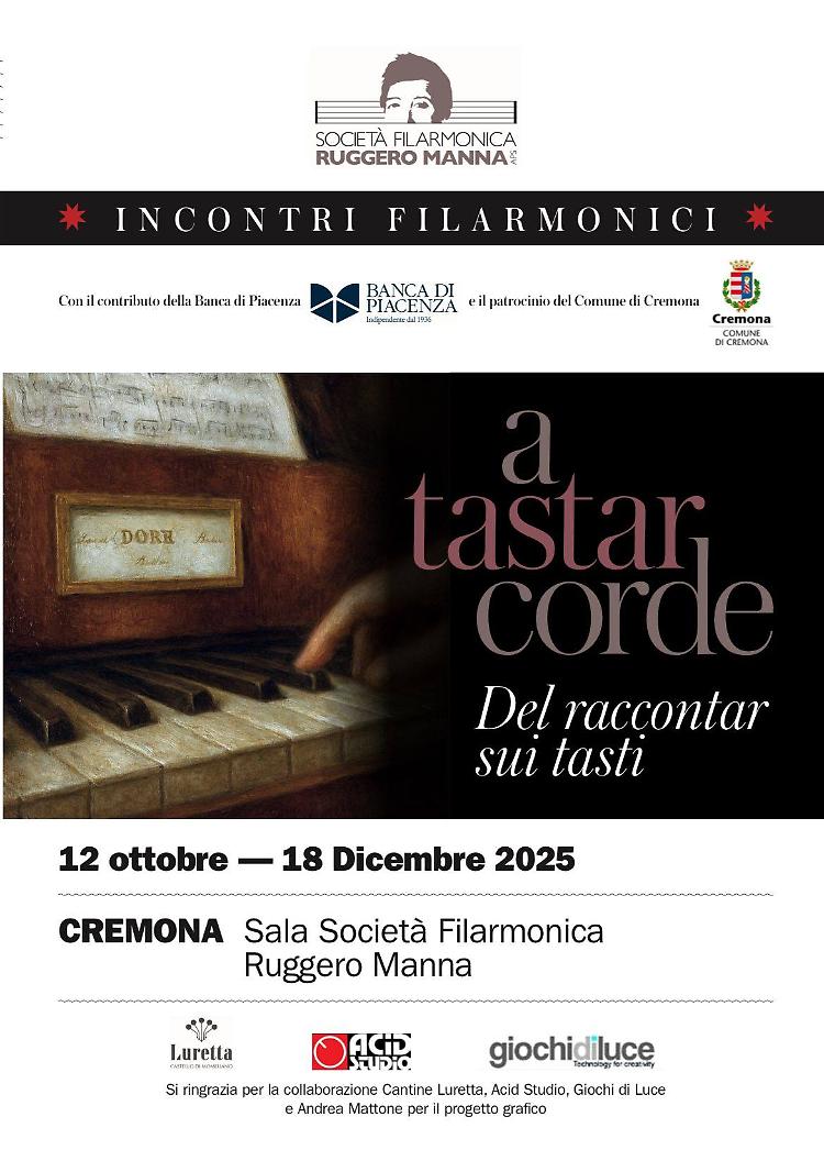 "A tastar corde" - Incontri con la Società Filarmonica Ruggero Manna