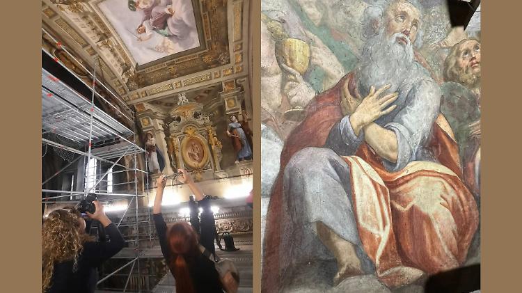 San Siro ritrova la sua luce: riemergono gli affreschi seicenteschi nascosti per decenni