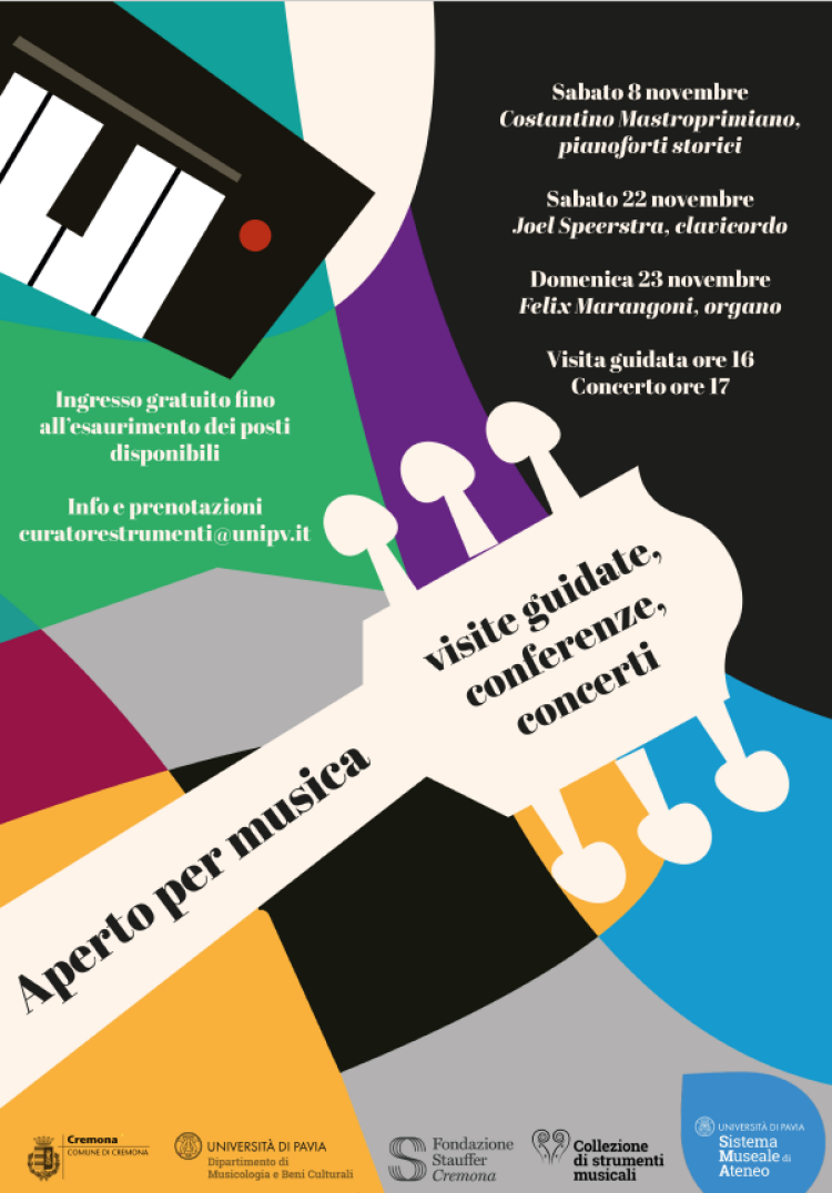 Aperto per Musica: visite guidate, incontri, musica