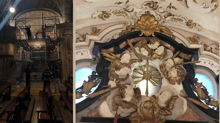 Rinasce la cappella dell’Ultima Cena: lo scrigno barocco torna a splendere