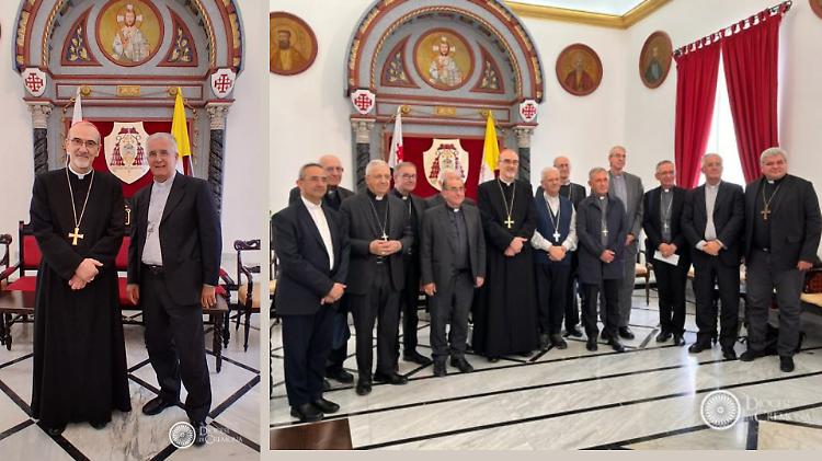 «Gaza di fatto non esiste più»: il grido del cardinale Pizzaballa ai vescovi lombardi in pellegrinaggio