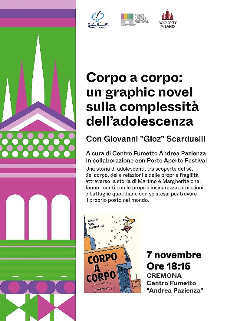 Presentazione graphic novel "Corpo a corpo"
