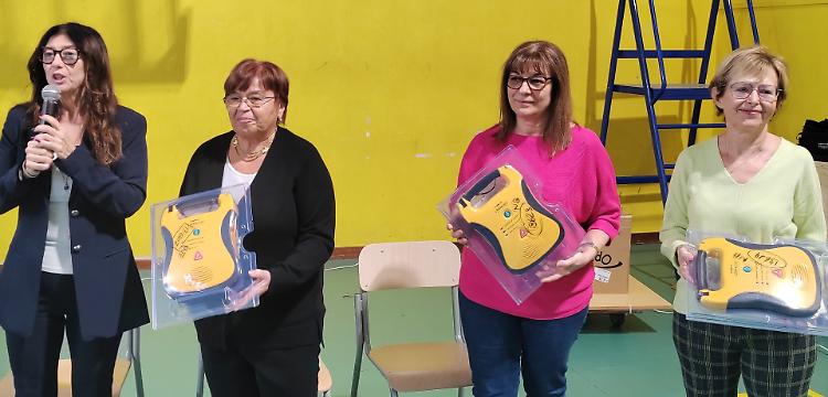 Il Romani è cardioprotetto, consegnati tre defibrillatori