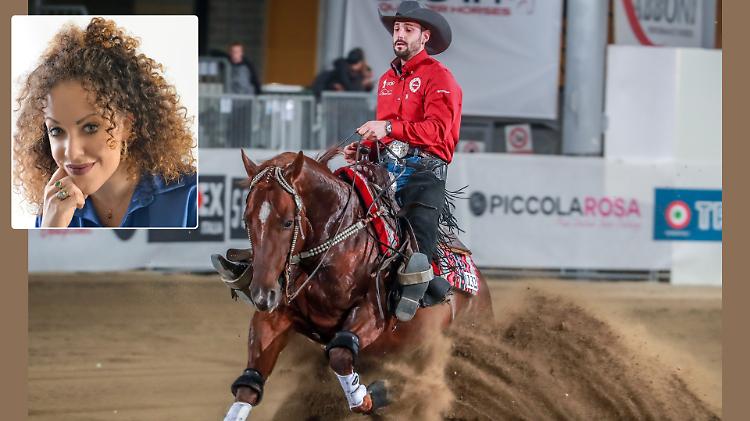 La voce di Eleonora Filipponi accende la finale del Reining Futurity