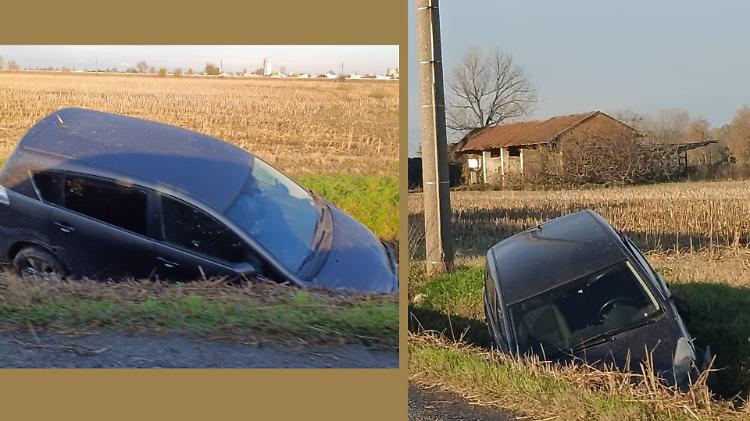 Paullese, paura per padre e figlia: auto finisce nel fosso