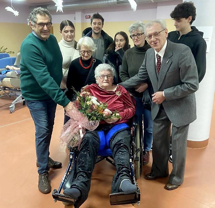 I cento anni di Caterina, festa alla Fondazione