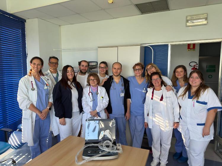 Dal dolore nasce un dono: un ecografo per i pazienti più fragili