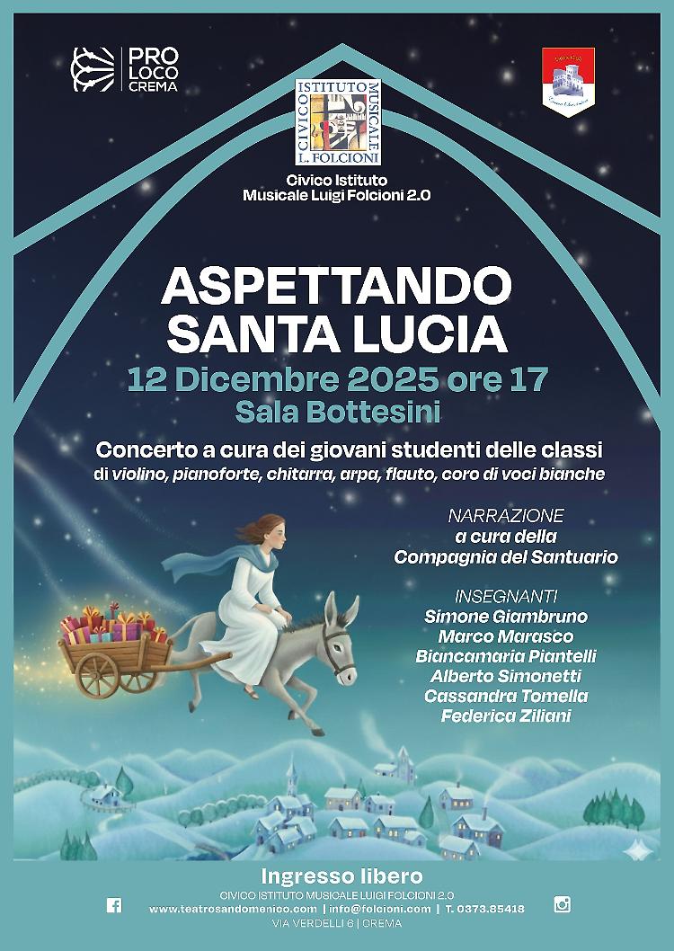Concerto dell'Istituo Folcioni “Aspettando Santa Lucia”