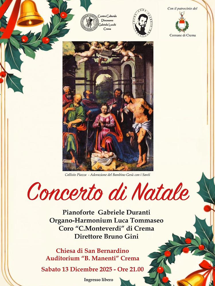 Concerto di Natale del Colo Claudio Monteverdi