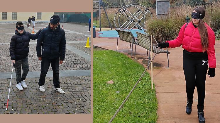 Bendati per imparare a vedere con il cuore