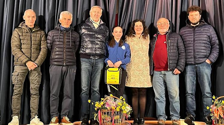 Un nuovo defibrillatore a servizio dello sport e della comunità