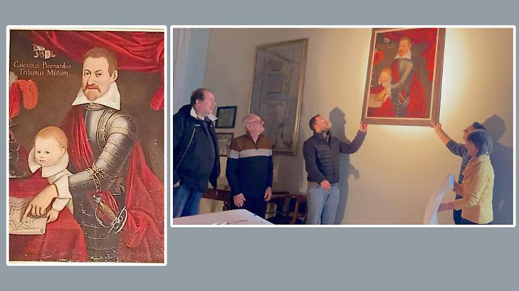 È tornato a casa il quadro dei Picenardi