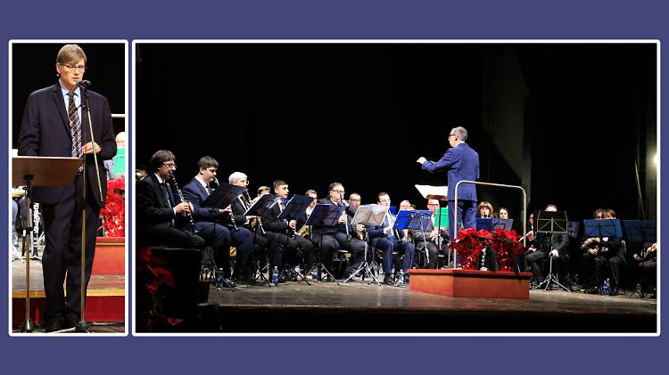 Gli auguri alla citt&agrave; in musica