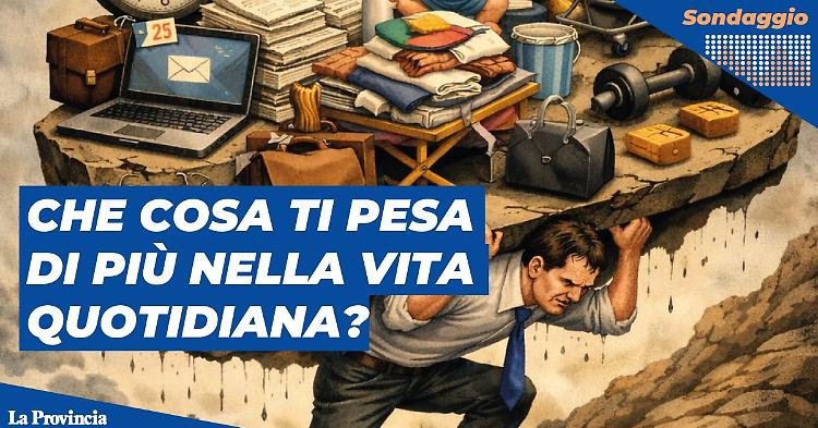 Che cosa ti sfinisce di pi&ugrave; nella vita di ogni giorno?