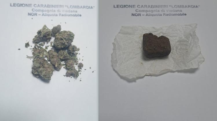 Giovane denunciato per possesso di droga