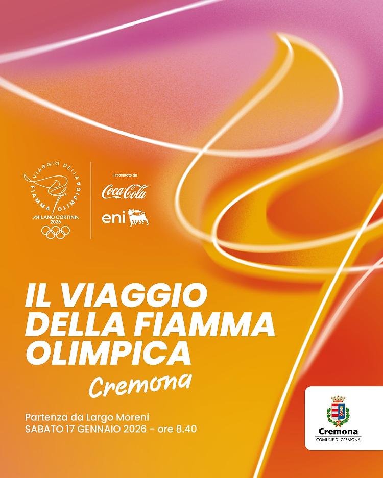Il viaggio della Fiamma Olimpica - Cremona