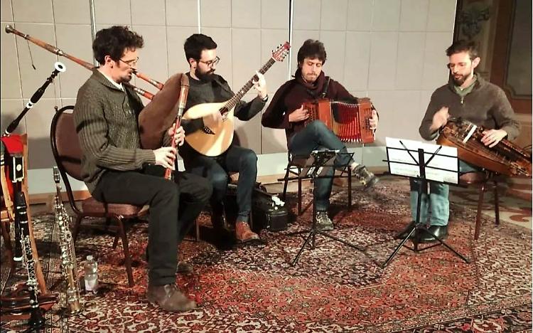 Concerto-balfolk de I Balar&ugrave;, canti e musiche tradizionali piemontesi