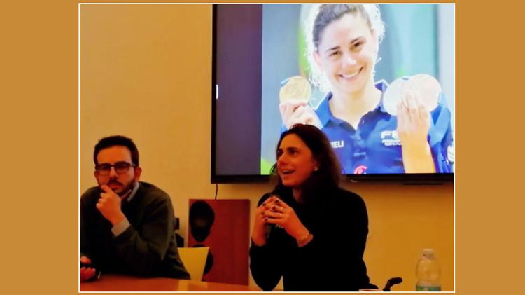 Giulia Ghiretti racconta sport e resilienza al Villaggio Sportivo