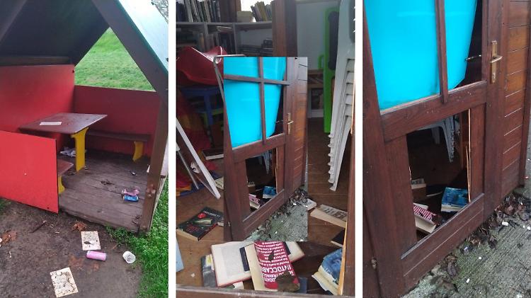 Vandalismi senza fine alla casetta dei libri